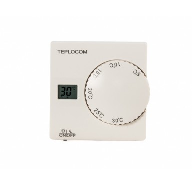 Teplocom  Термостат комнатный проводной Teplocom TS-2AA/8A