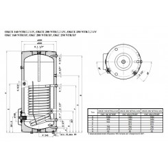 Бойлер Drazice OKCE 200 NTR/2,2kw