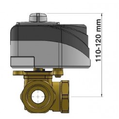 Сервопривод BARBERI  24V 120s