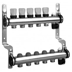 Коллектор распределительный Meibes 1 на 5 контуров, с термовставками RW 1794125"
