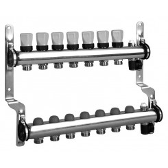 Коллектор распределительный Meibes 1 на 7 контуров, с термовставками RW 1794127"