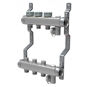 Коллектор распределительный Royal Thermo 1 на 2 контура RTE 51.102"