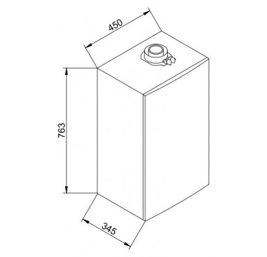 Газовый конденсационный настенный котел Baxi Luna Platinum+ 1.32 GA