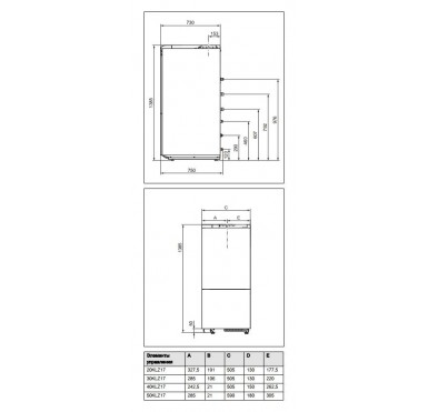 Газовый напольный котел Protherm Медведь 50 KLZ