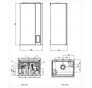 Газовый настенный котел Fondital FORMENTERA RBTFS 24