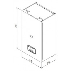 Котел электрический настенный Protherm Скат 6 KE/14