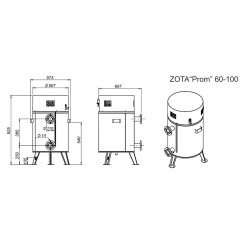 Котел электрический Zota Prom 60