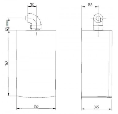 Котел газовый двухконтурный настенный Baxi Luna-3 Comfort 240 Fi