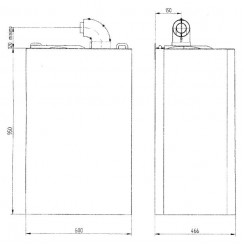 Котел газовый двухконтурный настенный Baxi Nuvola-3 Comfort 240 Fi