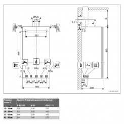 Котел газовый настенный двухконтурный Buderus Logamax Plus GB062-24 K