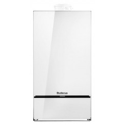 Котел газовый настенный двухконтурный Buderus Logamax Plus GB172-20i KW (белый)