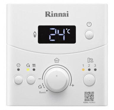 Котел газовый Rinnai Эконом BR-K12 двухконтурный, с закрытой камерой сгорания