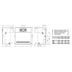 Напольный газовый котел Baxi SLIM HPS 1.80