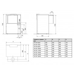 Напольный газовый одноконтурный котел Vaillant atmoCRAFT VK INT 1254/9