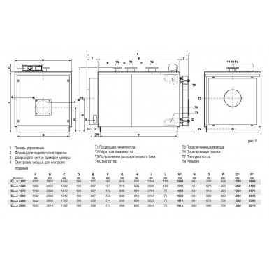 Отопительный котел Unical Ellprex 1100