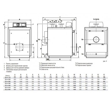 Отопительный котел Unical Ellprex 340