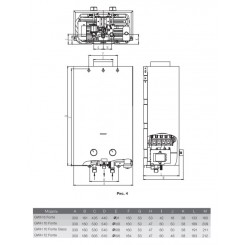 Газовая колонка Zanussi GWH 10 Fonte Glass La Spezia