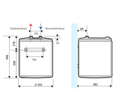 Накопительный водонагреватель Atlantic Opro Small 10 SB 220v