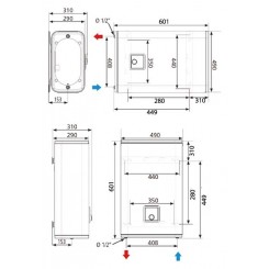 Накопительный водонагреватель Atlantic Vertigo Steatite 30 220v