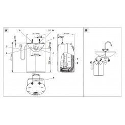 Водонагреватель накопительный STIEBEL ELTRON SNU 10 SLi 220v