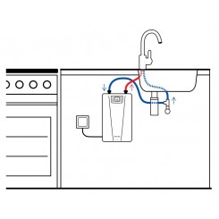 Водонагреватель проточный CLAGE CEX 9 U 220v